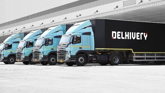 Shares of Delhivery are trading higher than the 5 day, 10 day, 20 day, 50 day, 100 day, 150 day and 200 day moving averages