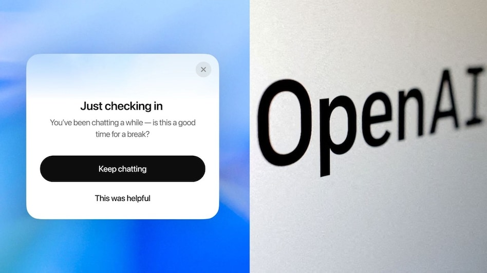 OpenAI is testing break reminders on ChatGPT OpenAI is testing break reminders on ChatGPT