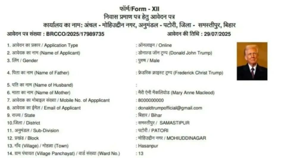 The case has renewed focus on Bihar’s RTPS portal, which has recently seen a spate of fake applications across several districts. The case has renewed focus on Bihar’s RTPS portal, which has recently seen a spate of fake applications across several districts.