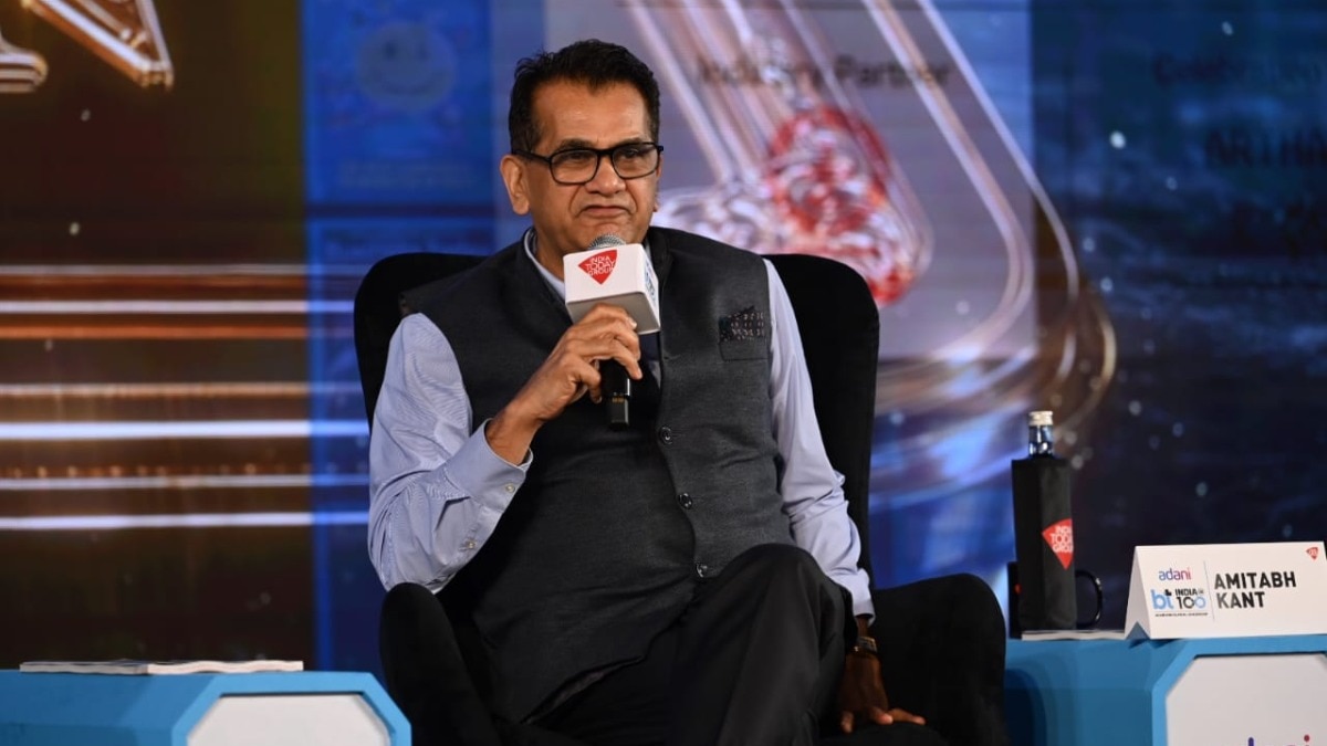 Amitabh Kant, India’s G20 Sherpa and former CEO of NITI Aayog, at the BT India@100 event. Amitabh Kant, India’s G20 Sherpa and former CEO of NITI Aayog, at the BT India@100 event.