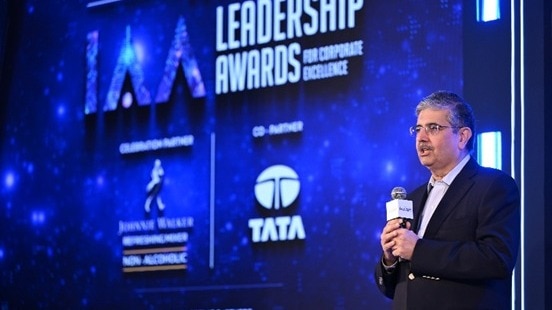 Uday Kotak, Prasoon Joshi honoured at IAA Leadership Awards 2025 in Mumbai