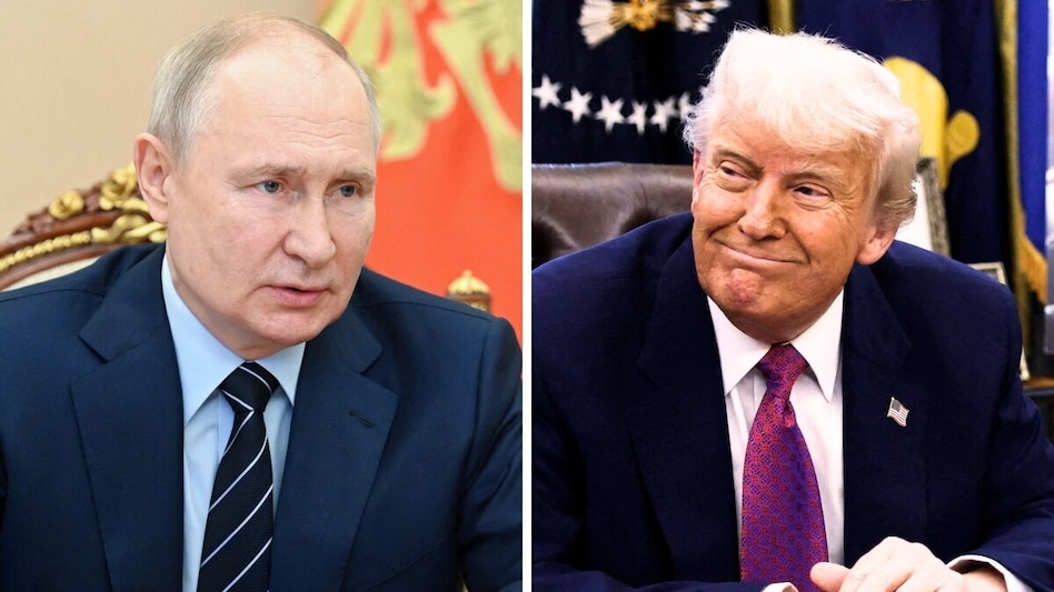 US President Donald Trump said the Alaska talks could involve “some swapping of territories, to the betterment of both” Ukraine and Russia. US President Donald Trump said the Alaska talks could involve “some swapping of territories, to the betterment of both” Ukraine and Russia.