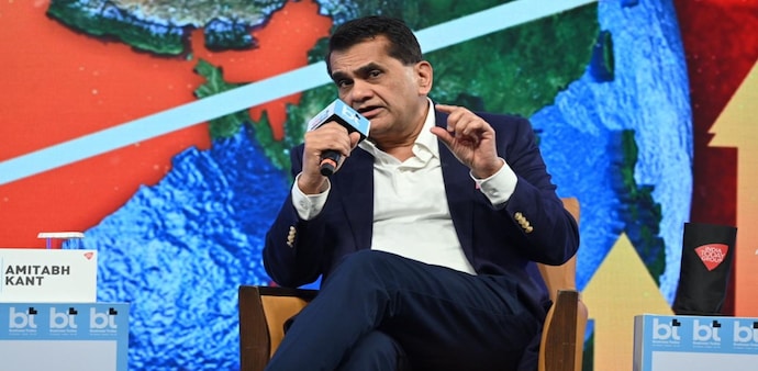 Former Niti Aayog CEO Amitabh Kant Former Niti Aayog CEO Amitabh Kant