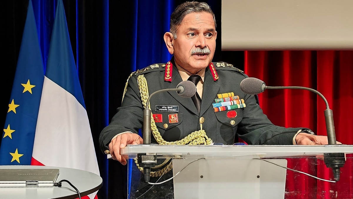 Army Chief General Upendra Dwivedi