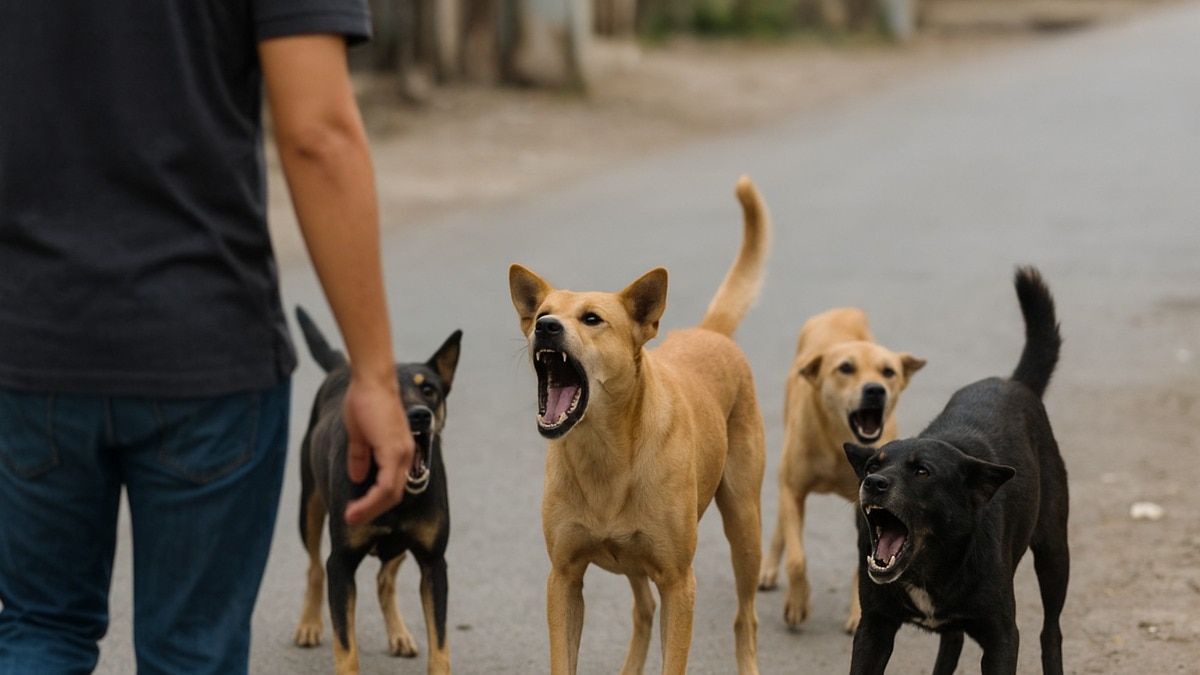 The top court's order came in the wake of increasing dog bite incidents in Delhi-NCR. (Image generated by AI)