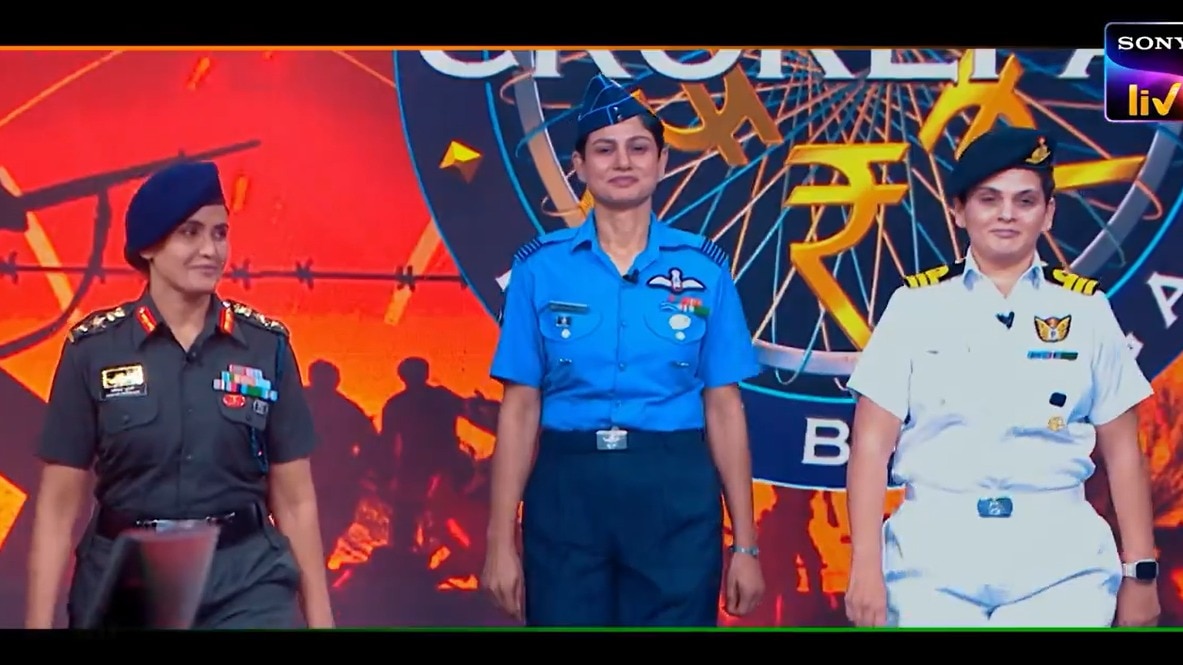 Officers Sofiya Qureshi, Vyomika Singh, Prerna Deosthalee to appear on KBC
