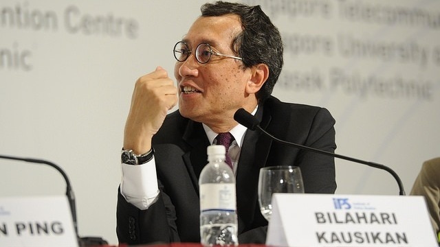 Former Singapore diplomat Bilahari Kausikan Former Singapore diplomat Bilahari Kausikan