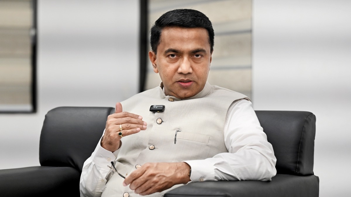 Goa Chief Minister Pramod Sawant