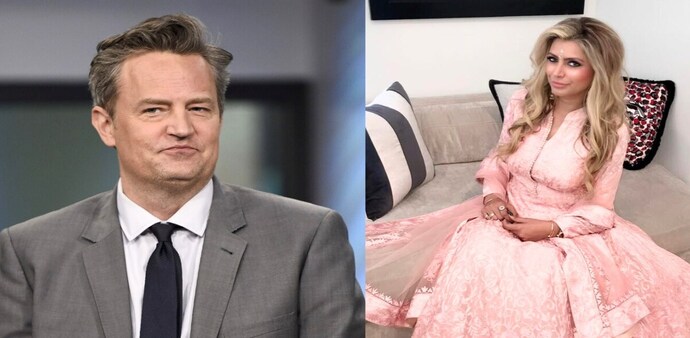 Matthew Perry and Jasveen Sangha (Photo/AP) Matthew Perry and Jasveen Sangha (Photo/AP)