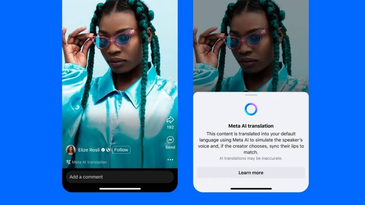 Meta AI can clone your voice in another language Meta AI can clone your voice in another language