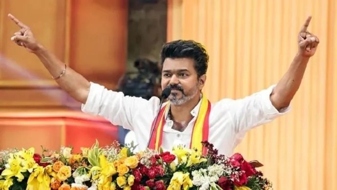 Actor-turned-politician Vijay Actor-turned-politician Vijay