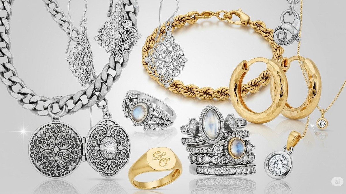 silver and gold rates