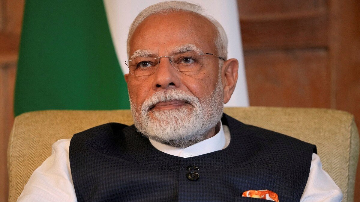 Modi also underlined India's ambitions in high-tech sectors like semiconductors, space, and electric vehicles.  (File photo)