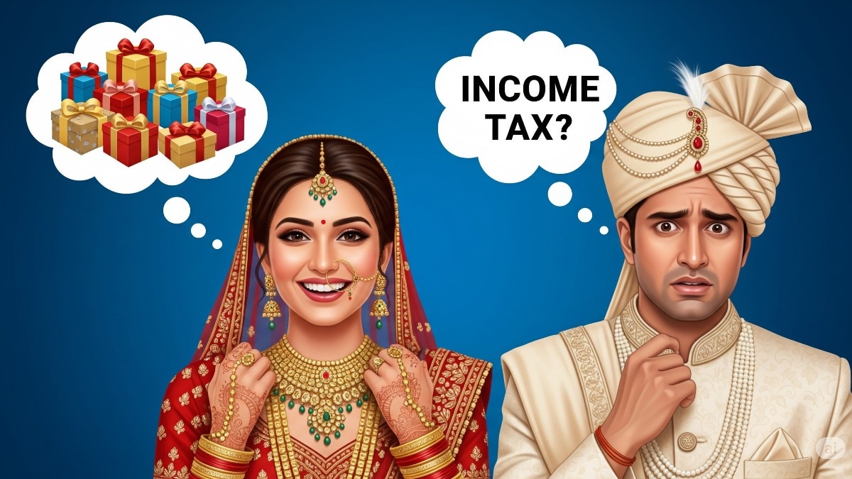Not all gifts are taxed. Under Section 56 of the Income Tax Act, 1961, wedding gifts — whether in cash or kind — are exempt from income tax.