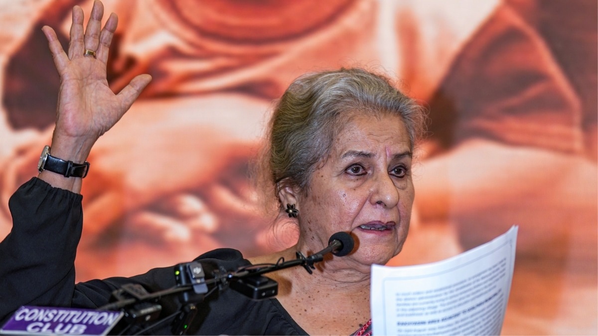 Syeda Hameed, former Planning Commission member