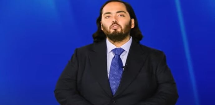 Anant Ambani, Executive Director at Reliance Industries Limited (RIL), at 48th RIL AGM. Anant Ambani, Executive Director at Reliance Industries Limited (RIL), at 48th RIL AGM.