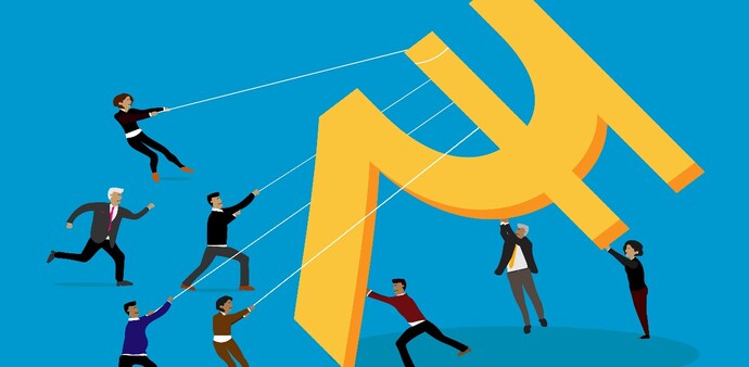 The Indian rupee dropped 0.4% to 87.9763 per dollar this week, breaching its previous all-time low of 87.9563 touched in February. The Indian rupee dropped 0.4% to 87.9763 per dollar this week, breaching its previous all-time low of 87.9563 touched in February.