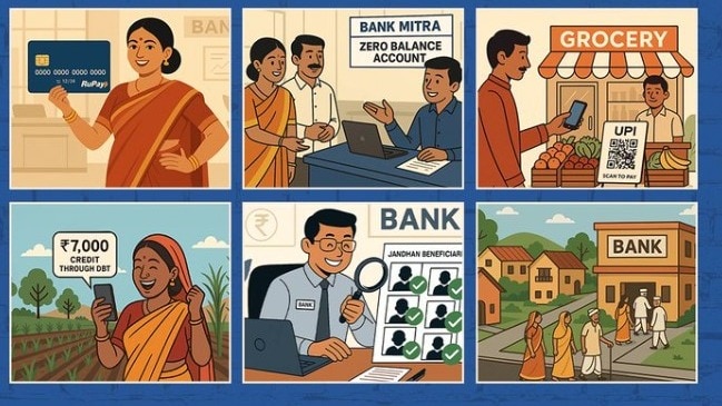 The PMJDY offers several incentives to encourage financial participation, such as the provision of zero-balance accounts and free RuPay debit cards, which come with an accidental insurance cover of Rs 2 lakh. The PMJDY offers several incentives to encourage financial participation, such as the provision of zero-balance accounts and free RuPay debit cards, which come with an accidental insurance cover of Rs 2 lakh.
