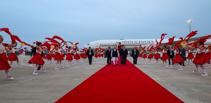Modi’s visit follows Chinese Foreign Minister Wang Yi’s trip to India earlier this month. Modi’s visit follows Chinese Foreign Minister Wang Yi’s trip to India earlier this month.