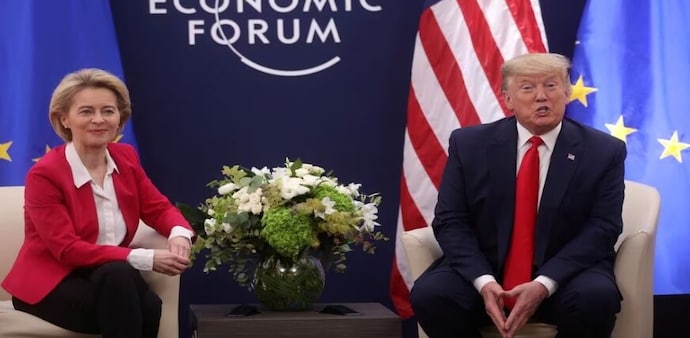 U.S. President Donald Trump's team is also pressing Europe to adopt secondary tariffs on India U.S. President Donald Trump's team is also pressing Europe to adopt secondary tariffs on India