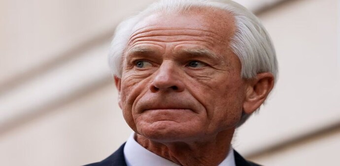 Peter Navarro, a senior trade adviser in the Trump administration Peter Navarro, a senior trade adviser in the Trump administration