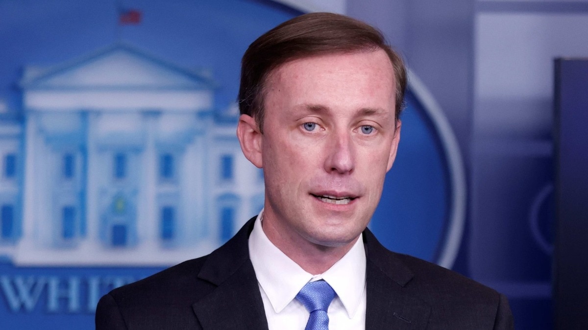 Former US National Security Advisor Jake Sullivan