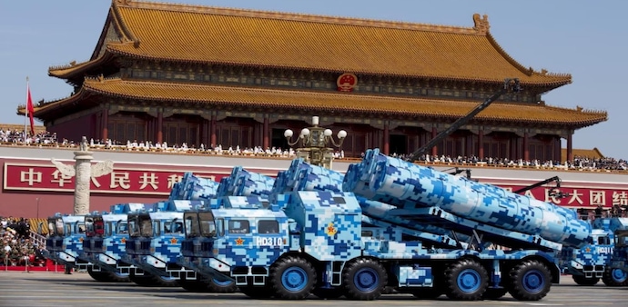 China to display new arms in grand military parade at Tiananmen China to display new arms in grand military parade at Tiananmen