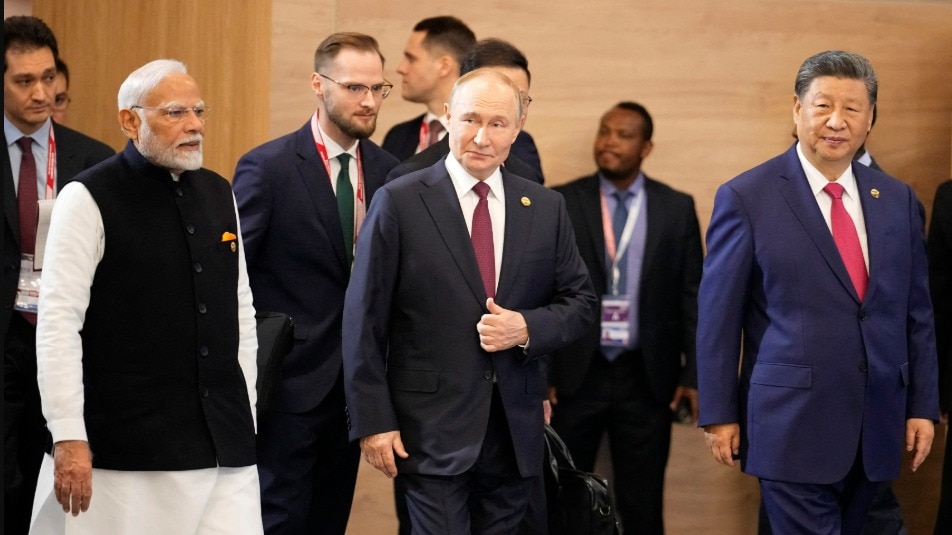 Modi, Putin, Xi meeting at SCO Summit was entirely of Washington's meeting, says expert Modi, Putin, Xi meeting at SCO Summit was entirely of Washington's meeting, says expert