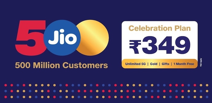 Reliance Jio ₹349 plan launched Reliance Jio ₹349 plan launched