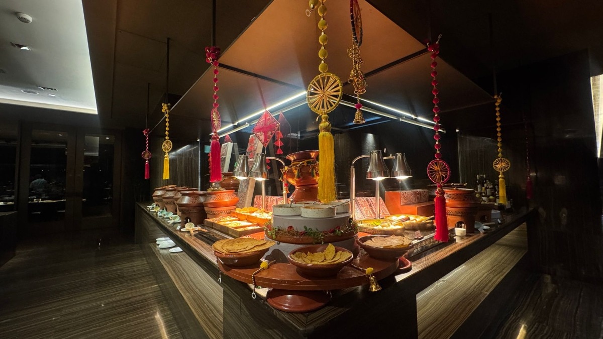 Flavors of Gujarat section at DEL, Roseate House New Delhi