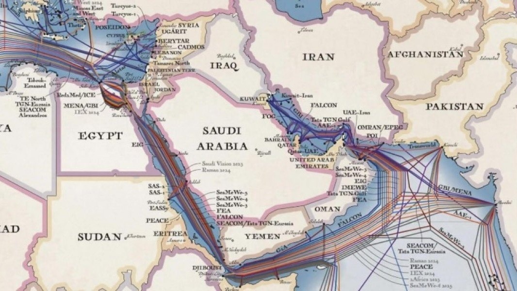 Internet disrupted across Mideast, South Asia after undersea cable cuts near Jeddah