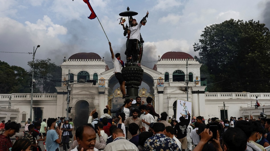 Ex-PM Khanal’s wife killed as protesters torch home in Kathmandu Ex-PM Khanal’s wife killed as protesters torch home in Kathmandu