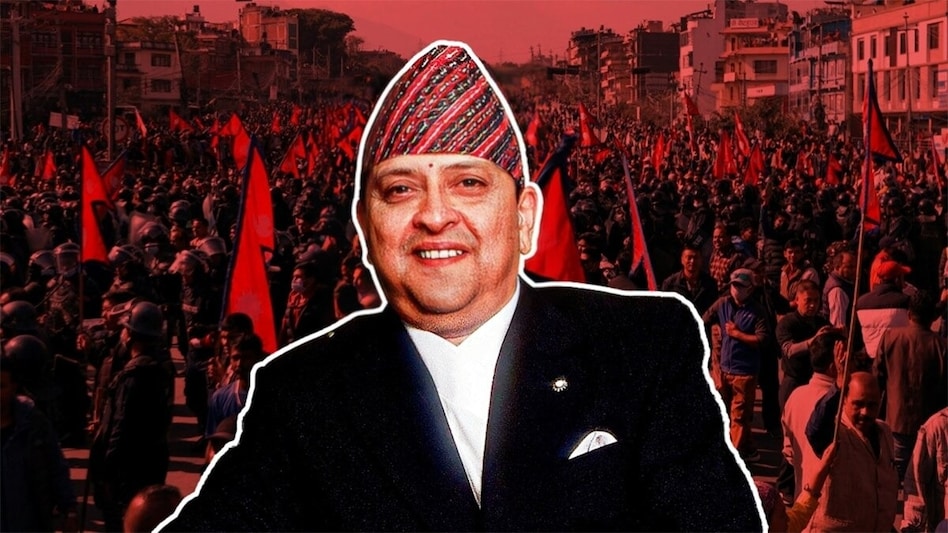 Gyanendra ascended to the throne in 2002 after the death of King Birendra in 2001. Gyanendra ascended to the throne in 2002 after the death of King Birendra in 2001.