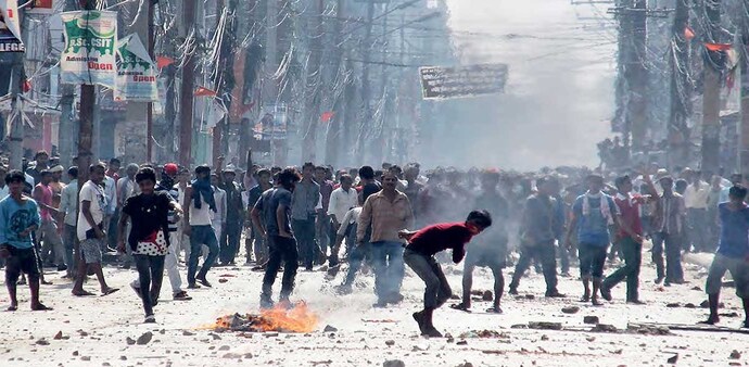 The Nepal Army has urged all foreign nationals to contact the nearest army or security forces. The Nepal Army has urged all foreign nationals to contact the nearest army or security forces.