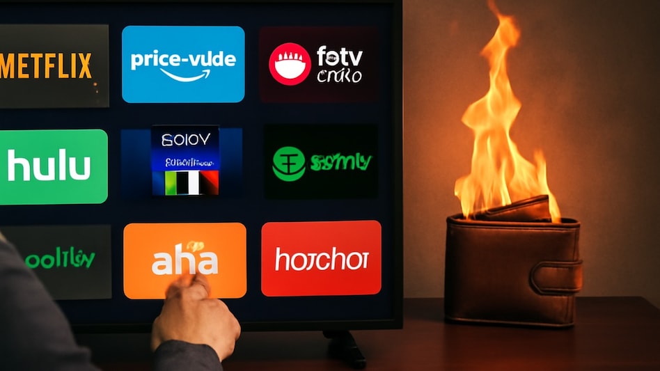 OTT subscriptions secretly draining your wealth? Here's how (Image generated using AI) OTT subscriptions secretly draining your wealth? Here's how (Image generated using AI)