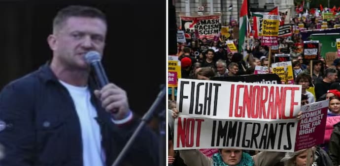 For his critics, Robinson is a provocateur who spreads division and hate. For his supporters, he remains a defender of free speech and patriotism. For his critics, Robinson is a provocateur who spreads division and hate. For his supporters, he remains a defender of free speech and patriotism.