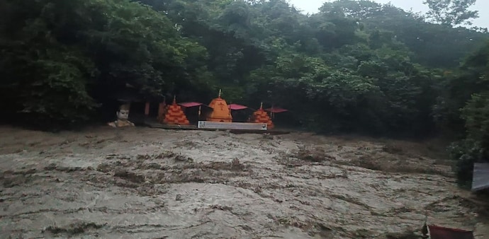 Chief Minister Pushkar Singh Dhami confirmed significant damage in the Sahastradhara area. Chief Minister Pushkar Singh Dhami confirmed significant damage in the Sahastradhara area.