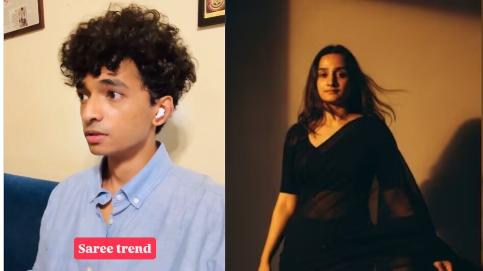 In a viral video, Naidu said that most people sharing these AI-generated pictures live in India and have around 15 sarees in their cupboards. In a viral video, Naidu said that most people sharing these AI-generated pictures live in India and have around 15 sarees in their cupboards.