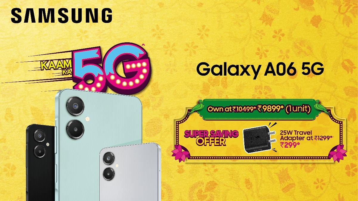 Samsung announces festive offers on Galaxy A06 5G in India: Check details here
