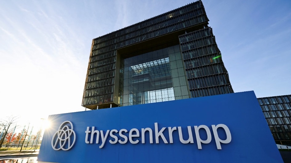 Jindal Steel's approach for Thyssenkrupp's steel unit sends the company's shares soaring