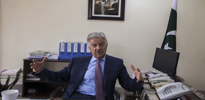 Pakistani Defence Minister Khawaja Asif Pakistani Defence Minister Khawaja Asif