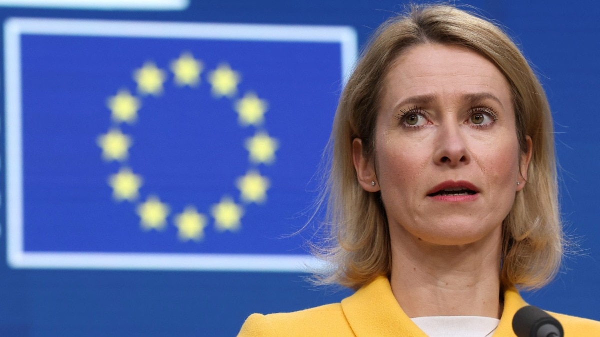 European Union's Kaja Kallas European Union's Kaja Kallas