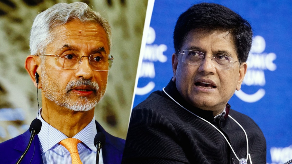 Jaishankar and Goyal will hold several talks in the US