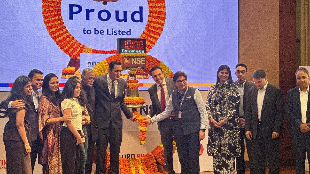 Euro Pratik Sales shares make a decent market debut; stock lists at 11% premium