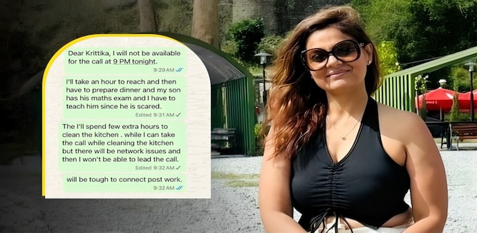 Krittika Marwaha shared a viral LinkedIn post on team work-life balance Krittika Marwaha shared a viral LinkedIn post on team work-life balance