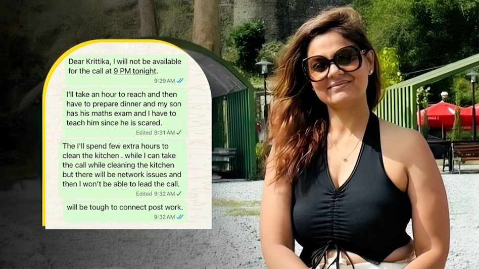 Krittika Marwaha shared a viral LinkedIn post on team work-life balance Krittika Marwaha shared a viral LinkedIn post on team work-life balance