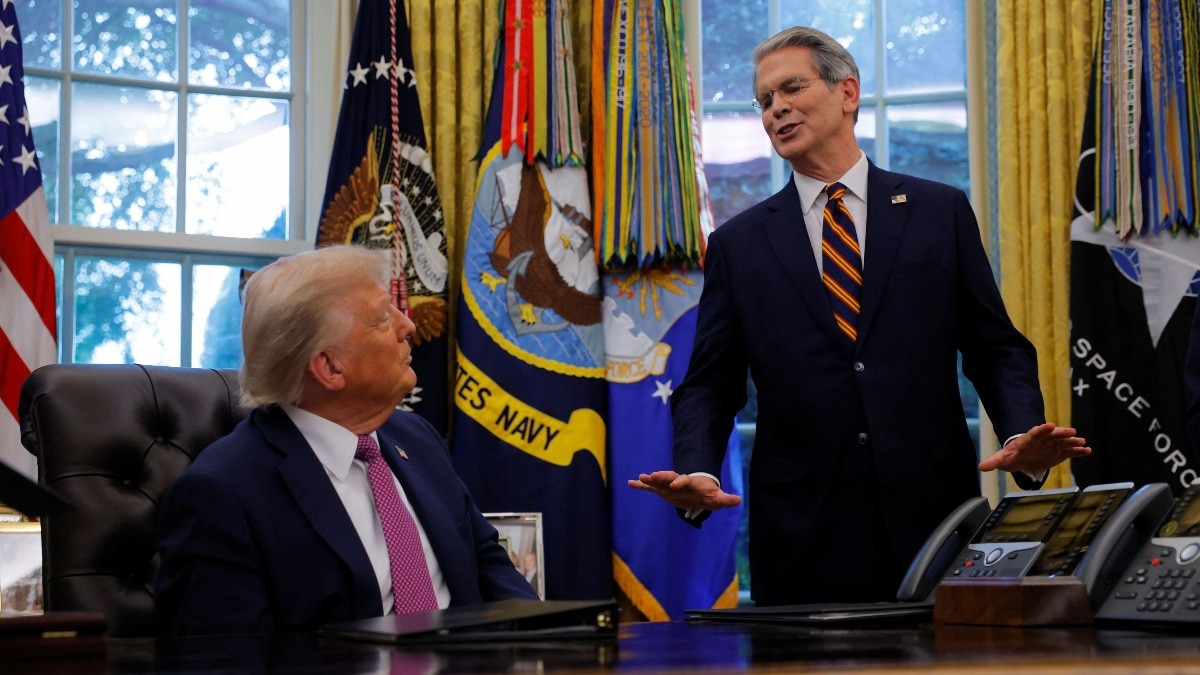 ‘The war’s in their backyard’: Scott Bessent acknowledges Europe’s role in the Ukraine war after repeatedly blaming India