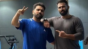 ‘10000 grams later’: Rohit Sharma’s shocking weight drop stuns cricket world