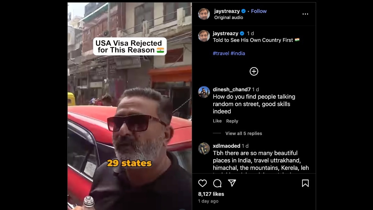 'See your own country first': Delhi man on US immigration officer's advice in visa interview