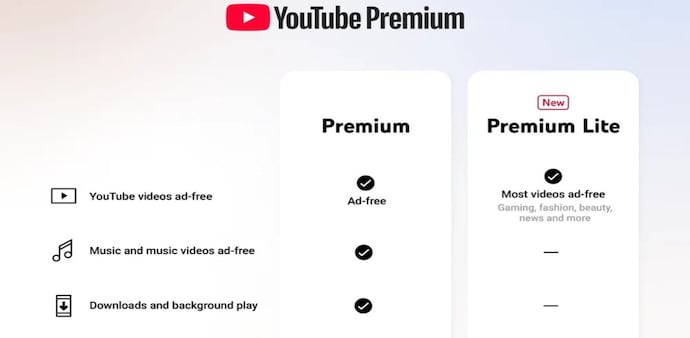 YouTube Premium Lite launched in India YouTube Premium Lite launched in India